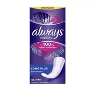 Wkładki higieniczne - Always LINER Dailies Extra Protect Long Plus Wkładki Higieniczne x 44 - miniaturka - grafika 1
