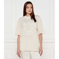 Koszulki i topy damskie - Hugo Blue T-shirt Oversize fit - miniaturka - grafika 1