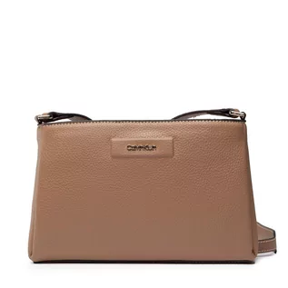 Torebki damskie - Calvin Klein Torebka Dressed Small Flap Crossbody K60K609692 GEZ - grafika 1