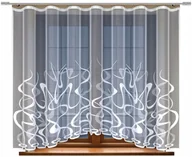 Firany - Firana żakardowa wzór 21998 300x180cm (z taśmą) - miniaturka - grafika 1
