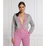 Swetry damskie - Pinko Kardigan CORALIE | Cropped Fit - miniaturka - grafika 1