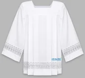 Szaty liturgiczne - Komża kapłańska z gipiurą - 10 cm - miniaturka - grafika 1