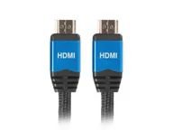 Kable - LANBERG LANBERG Kabel Premium HDMI-HDMI M/M v2.0 1.8m czarny (CA-HDMI-20CU-0018-BL) - miniaturka - grafika 1