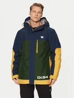 Kurtki narciarskie - DC Kurtka snowboardowa Defiant ADYTJ03084 Granatowy Standard Fit - miniaturka - grafika 1