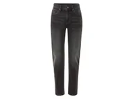 Spodnie męskie - LIVERGY® Jeans męskie z bawełny, slim fit (48 (32/32), Szary) - miniaturka - grafika 1