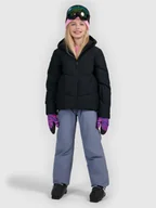 Spodnie narciarskie - 4F Spodnie narciarskie membrana 5000 dziewczęce - szare 152 (11-12 lat) - miniaturka - grafika 1