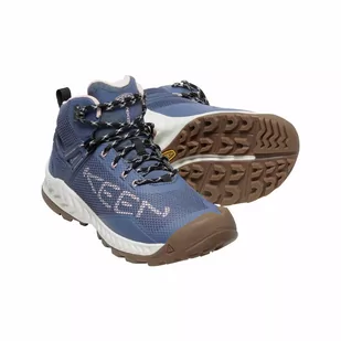 Buty trekkingowe damskie KEEN NXIS EVO MID WP - Buty trekkingowe damskie - miniaturka - grafika 2