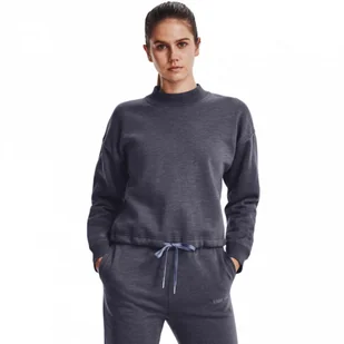 Damska bluza treningowa nierozpinana bez kaptura UNDER ARMOUR Essential Script Crew - Bluzy sportowe damskie - miniaturka - grafika 1