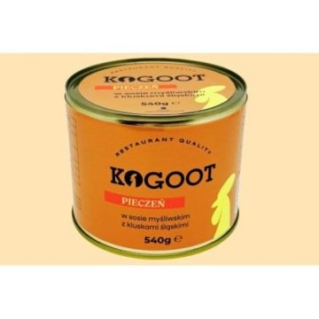 Kogoot Pieczeń w sosie myśliwskim z kluskami śląskimi 540g