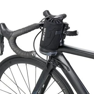 Torba rowerowa na kierownice WILDMAN R1 Czarno-szary - Sakwy rowerowe - miniaturka - grafika 1