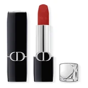Szminki - Dior - Rouge Dior - Długotrwała Pomadka Do Ust - 2 Wykończenia - Rouge Dior Velvet 854 - Dla Kobiet - miniaturka - grafika 1