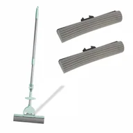 Miotły, szufle, mopy - York Mop gąbkowy do mycia podłóg SATURN + kij teleskopowy + 2 zapasy oficjalny sklep internetowy 5903355140504 - miniaturka - grafika 1