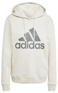 Bluzy damskie - adidas Damska bluza z kapturem Essentials Big Logo, regularna, L - miniaturka - grafika 1