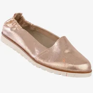 Baleriny - Baleriny Damskie Ekoskóra Buty Eleganckie Jezzi Różowe SA40-1 Różowy 39 - miniaturka - grafika 1