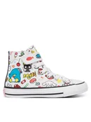 Buty dla dziewczynek - Converse Trampki Chuck Taylor All Star 1V A17701C Kolorowy - miniaturka - grafika 1