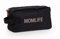 Kosmetyczki, organizery i kuferki - Kosmetyczka Momlife Czarno-Złota Childhome - miniaturka - grafika 1