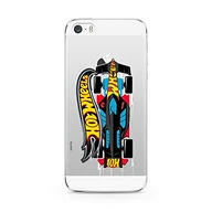 Etui i futerały do telefonów - ERT GROUP Oryginalne i oficjalnie licencjonowane etui na telefon komórkowy Hot Wheels do iPhone 5/5S/SE optymalnie dopasowane do kształtu smartfona, etui ochronne z silikonu, częściowo przezroczyste - miniaturka - grafika 1