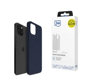 3mk Silicone Case do iPhone 15 Niebieski - Etui i futerały do telefonów - miniaturka - grafika 1