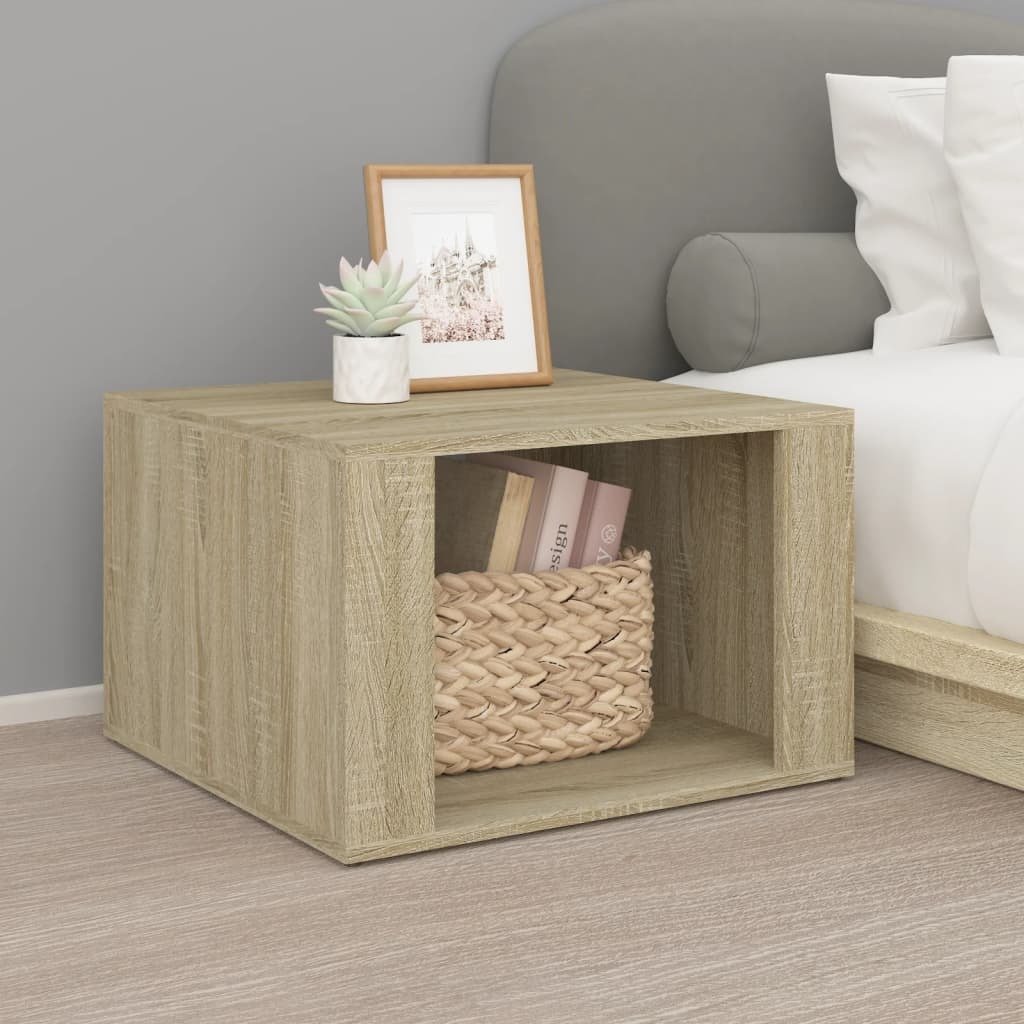 Szafka nocna dąb sonoma 57x55x36 cm Materiał drewnopochodny