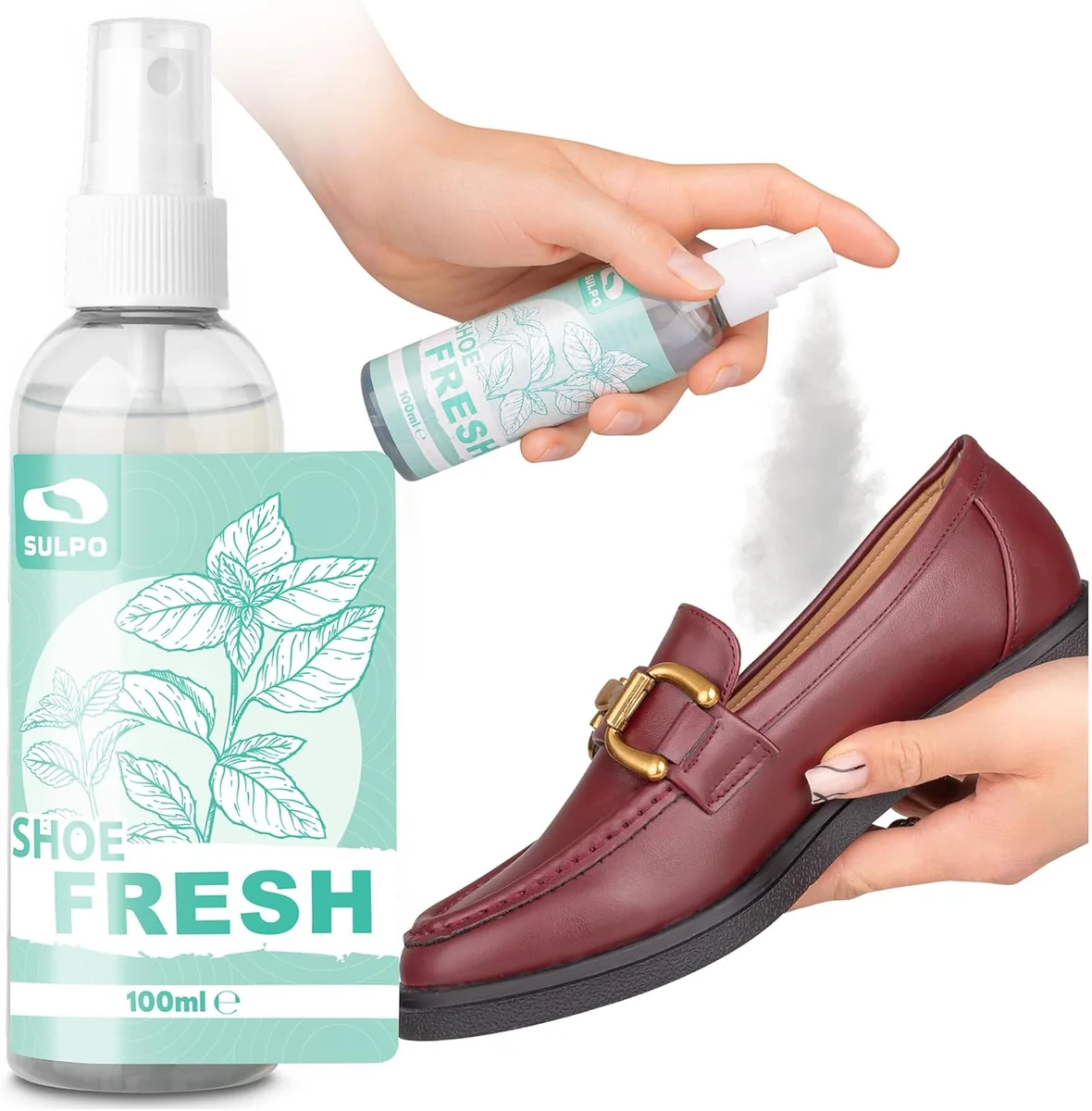 Spray do butów 100 ml dezodorant neutralizator zapachów bez alkoholu