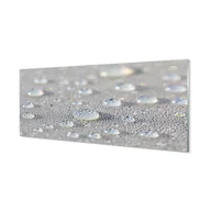 Dekoracje domu - Szklany panel do kuchni Krople makro słońce 125x50 cm - miniaturka - grafika 1