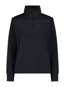 Bluzy damskie - CMP Bluza polarowa w kolorze czarnym - miniaturka - grafika 1