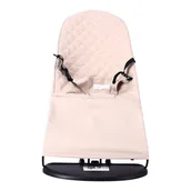 Leżaczki i huśtawki - Leżaczek, bujaczek dziecięcy - beżowy - miniaturka - grafika 1