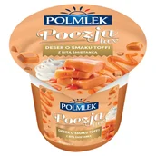 Woda - Polmlek Poezja Lux Deser o smaku toffi z bitą śmietanką 180 g - miniaturka - grafika 1