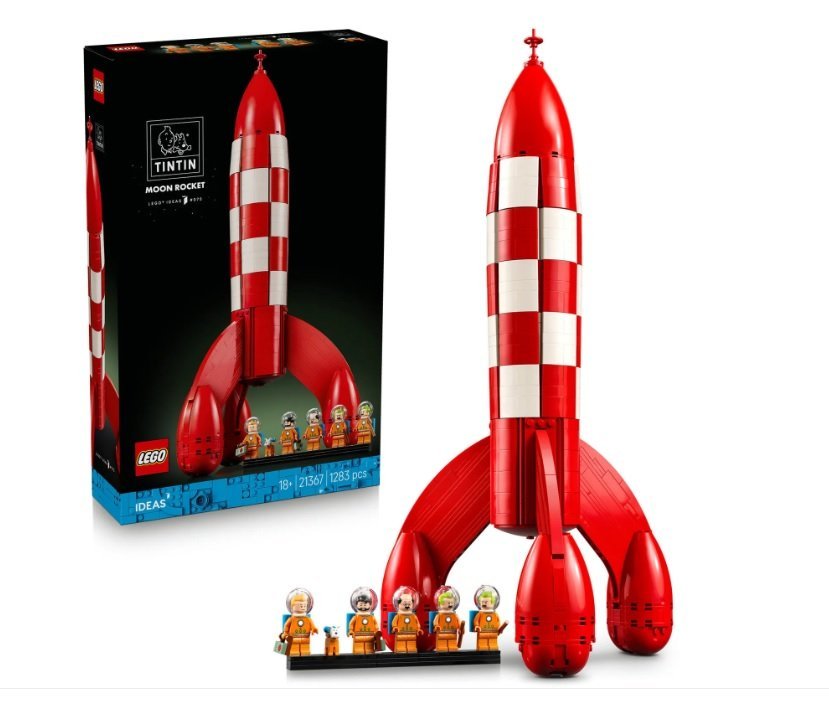 Lego Ideas Tintin I Rakieta Na Księżyc 21367