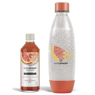 Zestaw upominkowy SODASTREAM Crafted Kit Coral - Syropy i koncentraty owocowe - miniaturka - grafika 1