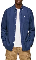 Koszulki męskie - Pepe Jeans Koszulka męska Fabio, Niebieski (Dulwich), XXL - miniaturka - grafika 1