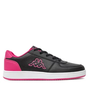 Sneakersy Kappa Logo Malone Kid 371K1IW Black/Pink​ A09 - Buty dla dziewczynek - miniaturka - grafika 1