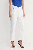 Spodnie damskie - Morgan jeansy PBEST1 damskie high waist PBEST1 - miniaturka - grafika 1
