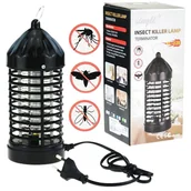 Lampy owadobójcze - Lampa lampka LED UV elektryczna owadobójcza na muchy komary owady - miniaturka - grafika 1