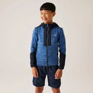 Odzież trekkingowa damska - Polar turystyczny dziecięcy Dissolver X rozsuwany - miniaturka - grafika 1