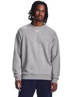 Bluzy męskie - Under Armour Bluza "Rival" w kolorze szarym - miniaturka - grafika 1