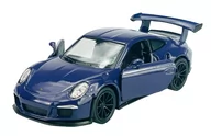 Samochody i pojazdy dla dzieci - WELLY 2016 PORSCHE 911 GT3 RS NIEBIESKI 1:34 SAMOCHÓD NOWY METALOWY MODEL - miniaturka - grafika 1