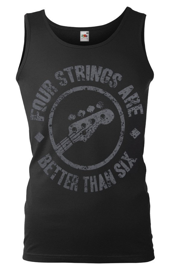 koszulka na ramiączkach FOUR STRINGS ARE BETTER THAN SIX-S