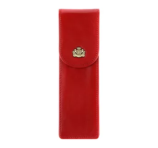 Wittchen 10-2-169-3 Etui na długopisy czerwony - Etui na długopisy i pióra - miniaturka - grafika 1