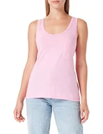 Koszulki i topy damskie - United Colors of Benetton Tank Top 3q223h008 Dzianina, Różowy 05F, XS Kobiety, Różowy 05f, XS - miniaturka - grafika 1