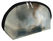 Kosmetyczki, organizery i kuferki - Kosmetyczka Śnieżyca: Parowiec na wejściu do portu William Turner - miniaturka - grafika 1