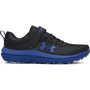 Under Armour Chłopięce buty do biegania Ua BPS Assert 10 Ac, Black Tech Niebieski Biały, 31 EU - Buty dla chłopców - miniaturka - grafika 1