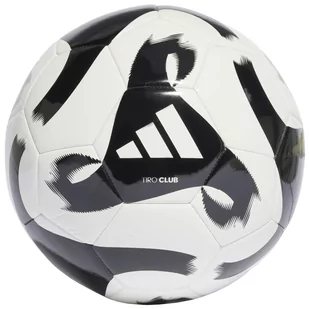 adidas Tiro Club Ball HT2430, unisex, piłki do piłki nożnej, Białe - Piłka nożna - miniaturka - grafika 1