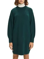 Sukienki - ESPRIT Sukienka damska, 305 / Emerald Green, XS - miniaturka - grafika 1
