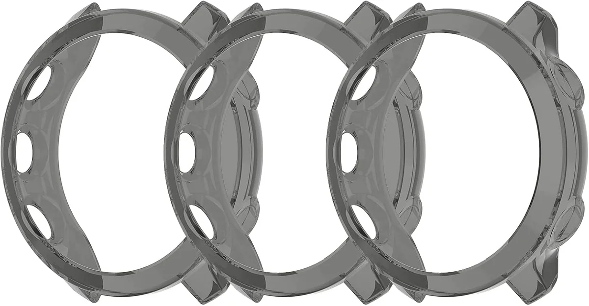 ETUI OCHRONNE SILIKONOWE 3 SZTUKI ZAMIENNIK DO GARMIN FORERUNNER 55 GPS