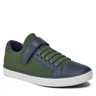 Buty dla chłopców - Sneakersy Geox J Gisli Boy J455CB 01054 C3024 D Dk Green/Navy - miniaturka - grafika 1