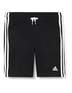 Spodnie i spodenki dla chłopców - Adidas Szorty chłopięce B 3s Sho czarny/biały 8 Years GN4007 - miniaturka - grafika 1