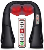 Masażery - MASAŻER KARKU SZYI PLECÓW CIAŁA SHIATSU 6 TRYBÓW GRZANIE ŚWIATŁEM - miniaturka - grafika 1