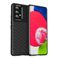 Etui i futerały do telefonów - Thunder Case elastyczne pancerne etui pokrowiec Samsung Galaxy A53 5G czarny - miniaturka - grafika 1