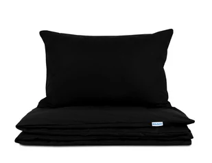 Pościel niemowlęca 90x120 bawełniana czarna z plecaczkiem - Pościel dla dzieci Pościel niemowlęca 90x120 bawełniana czarna z plecaczkiem - Pościel dla dzieci - miniaturka - grafika 1